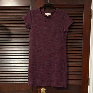 LOFT Purple Sheath Dress